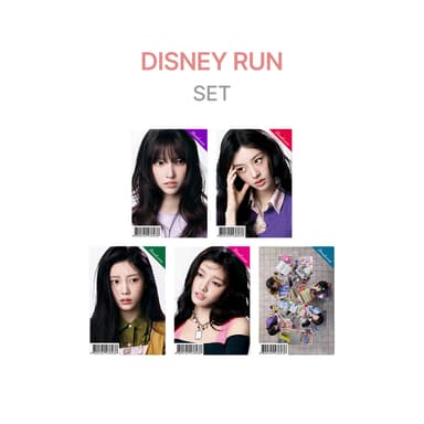 [DISNEY RUN] 5th Mini Album ‘BREAK EVEN’ (GLLIT ver.) (Set)