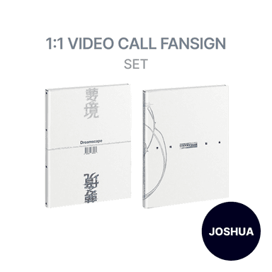 [1:1 VIDEO CALL FANSIGN] JxJ 1st Mini Album ‘DREAMSCAPE’ (Set) JOSHUA