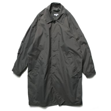Lami High-Tech Balmacaan Raincoat - Charcoal