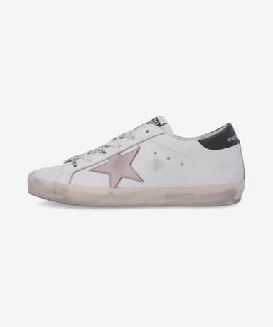 Superstar Dark Green Tab Sneakers - White:Pink / GWF00101F00611411916