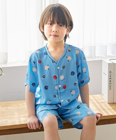 078 Hello Pong Short-sleeve Pajama Set