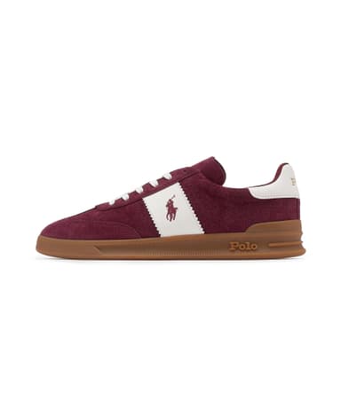 [10% Reward Points] Heritage Aera Suede Sneakers - Red