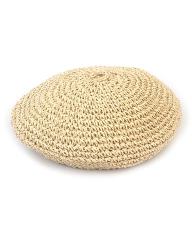 Rattan Summer Beige Beret