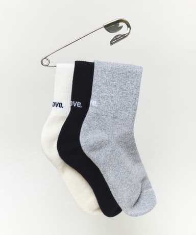 Daily Logo Socks (Multi)