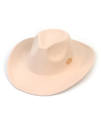 Cowboy Wool Ivory Fedora