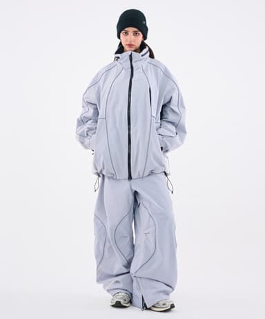 [DOLL X DUMDIDUM] 2526 Rally Jacket & Pants Set L.GRAY Unisex