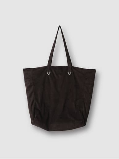 WESTERN HANDLE SHOPPER BAG BROWN