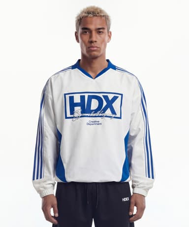 Color Summit Box Warm-up Jersey Long Sleeve (White)