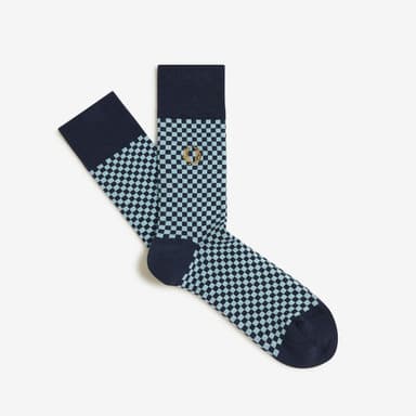 Micro Checkerboard Socks - Dark Air Force CFPU2612148-738