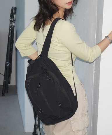 503 MESH BACKPACK [BLACK]