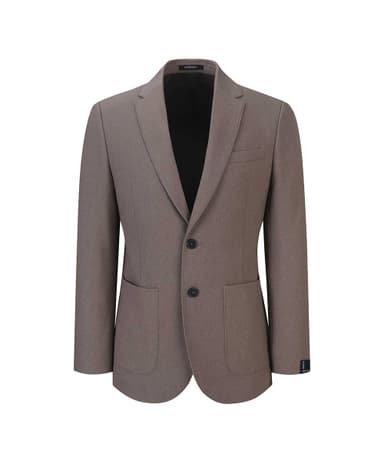 Crepe texture setup jacket (FJEAH4331)