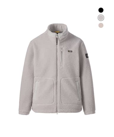 [Go Yoon-jung Fleece] Costoni Stand Neck Fleece Jacket L GREY