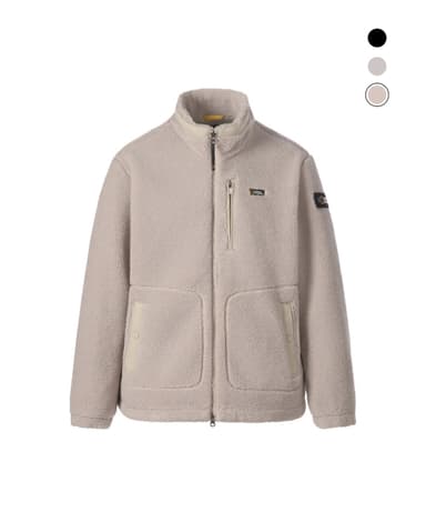 [Go Yoon-jung Fleece] Costoni Stand-neck Fleece Jacket MOURNING BEIGE