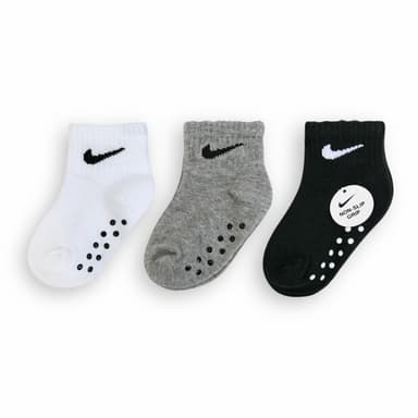 Nike Swoosh Gripper Socks 3PK (Baby) Mixed