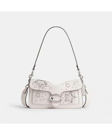 [Coach | Elle Fanning] Star Embroidery Tabby Shoulder Bag 26 CGV15 LHCHK