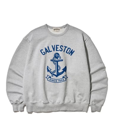 Galveston 1942 Vintage Melange Heavyweight Sweatshirt