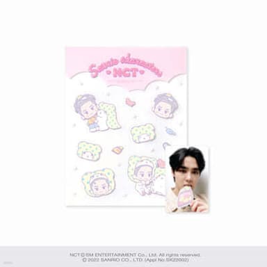 [NCT x SANRIO] Transparent Sticker + Photocard SET [Khun ver.]