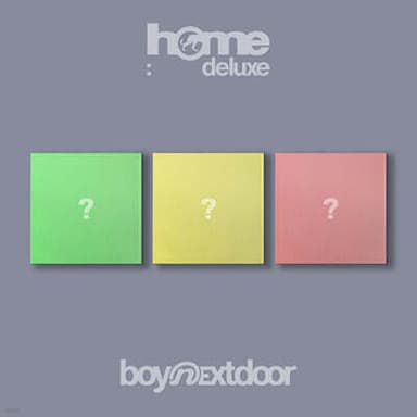 BOYNEXTDOOR - 1st Studio Album Repackage [HOME: DELUXE][1 of 3 types sent randomly]