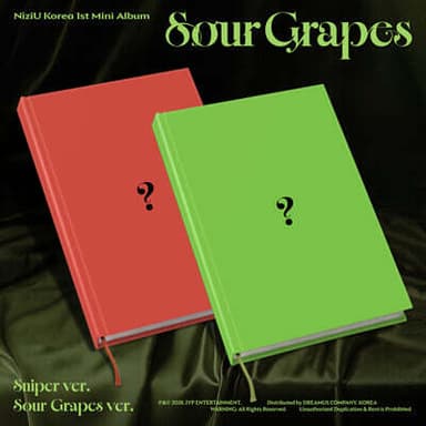 NiziU - 1st Mini Album: Sour Grapes [1 of 2 types sent randomly]