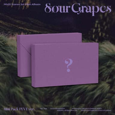 NiziU - 1st Mini Album : Sour Grapes [Mini Pack PLVE ver.]