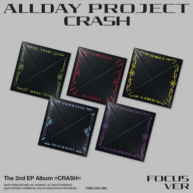 ALLDAY PROJECT - The 2nd EP Album 'CRASH' [FOCUS ver.][1 out of 5 types sent randomly]