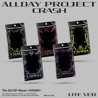 ALLDAY PROJECT - The 2nd EP Album 'CRASH' [LITE ver.][1 out of 5 types sent randomly]