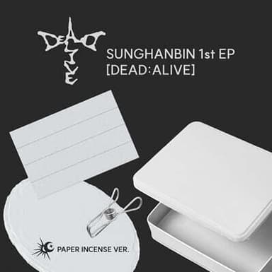 Sung Han-bin - 1st Mini Album : DEAD:ALIVE [Paper Incense Ver.]