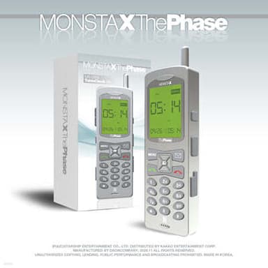 MONSTA X - EP : The Phase [MX-0514 Table Clock ver.]