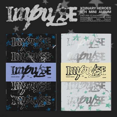 Xdinary Heroes - 9th Mini Album: IMPULSE [2-Type Set]
