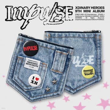 Xdinary Heroes - 9th Mini Album : IMPULSE [DENIM POUCH Ver.]