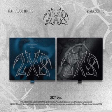 Nam Woo-hyun - 2nd Album : 2X8 [2-Type Set]