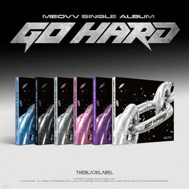 MEOVV - Single Album [GO HARD][1 out of 6 types sent randomly]