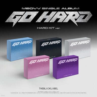 MEOVV - Single Album [GO HARD][HARD KIT ver.][1 out of 5 types sent randomly]