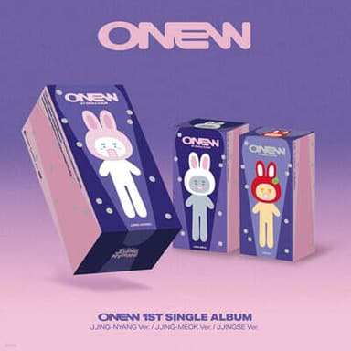 ONEW - 1st Single Album: Misunderstanding [JJING-MEOK Ver.]