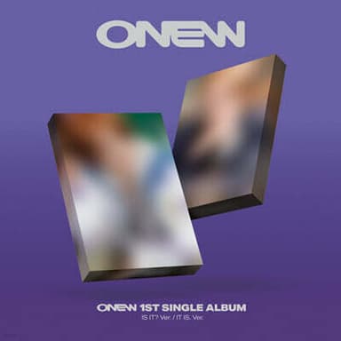 ONEW - 1st Single Album: Delusion [IS IT? Ver.][NEMO Ver.]