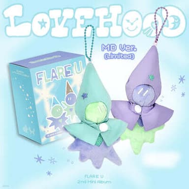 FLARE U - 2nd Mini Album : LOVEHOOD [MD Ver.][LIMITED EDITION]