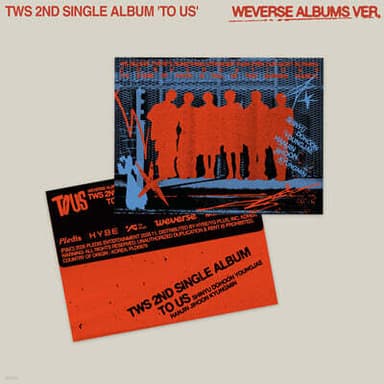 TWS (Tours) - 2nd Single Album 'TO US' [Weverse Albums ver.]