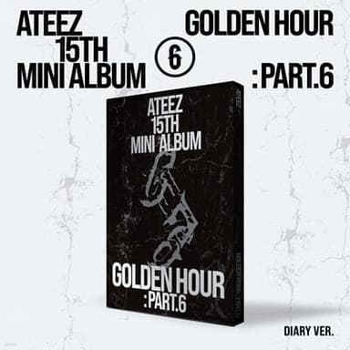 ATEEZ - 15TH MINI ALBUM [GOLDEN HOUR : Part.6][DIARY VER.]