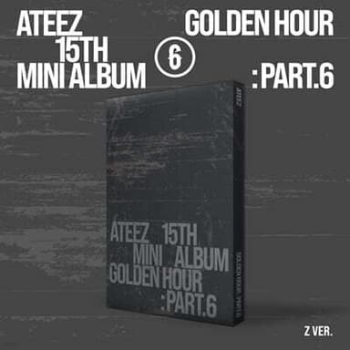 ATEEZ - 15TH MINI ALBUM [GOLDEN HOUR : Part.6][Z VER.]