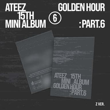 ATEEZ - 15TH MINI ALBUM [GOLDEN HOUR : Part.6][POCAALBUM][Z VER.]