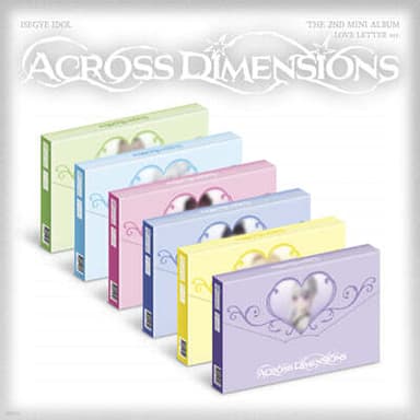 ISEGYE IDOL - The 2nd Mini Album [Across Dimensions][LOVE LETTER ver.][1 out of 6 types sent randomly]