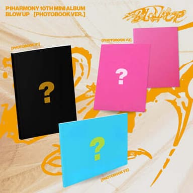 P1Harmony - 10th Mini Album: BLOW UP [Photobook Ver.][1 of 3 types sent randomly]