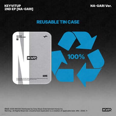 KEYVITUP - 2ND EP [NA-GARI][NA-GARI Ver.]