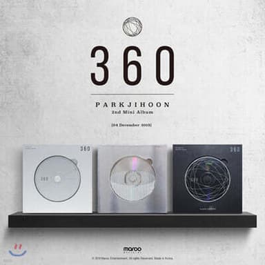 Park Jihoon - 2nd Mini Album: 360 [1 of 3 versions sent randomly]