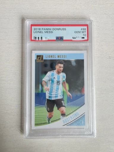 [Final Deal Unchanging] 2018 Panini Dollars Lionel Messi Card PSA 10 Argentina