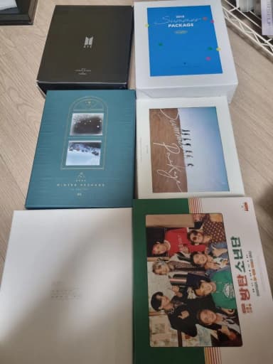 BTS Summer Package Win Package Seasons Greetings Full Set All Transfer. BTS