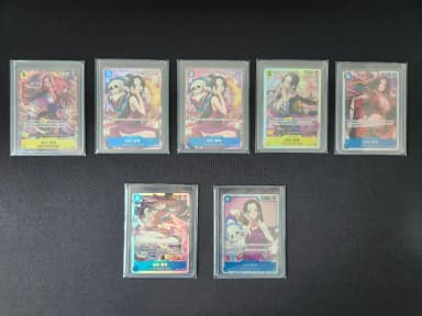 One Piece Card Boa Hancock Complete Set Sale