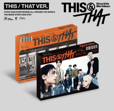 Sealed) Stray Kids SKZ THIS&THAT Album THIS VER+THAT VER Regular Edition Set