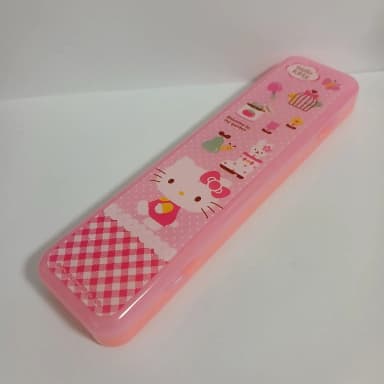 Classic Stationery 2009 Hello Kitty Pink Pencil Case Storage Box