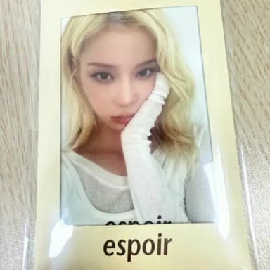 에스파 윈터 에스쁘아 포카 4종 미개봉 세트 espoir winter 포카